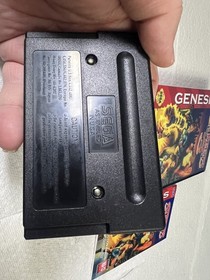 Sega GENESIS Authentic STREETS OF RAGE 3 Completed with NEW  Manual