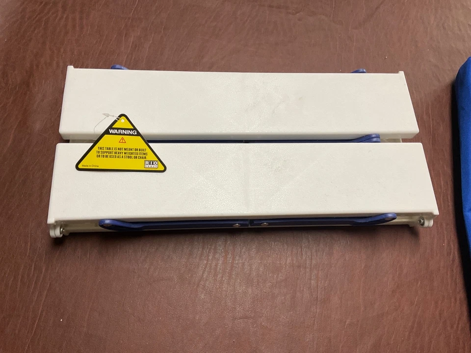 Mesa Plegable Ligera Personal Rio Playa, Camping, Picnic - Bolsa de Transporte Foto 3 de 4