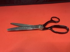 Vintage Wiss 9" Pinking Shears Scissors Newark, NJ USA Pat  1959190-1965443