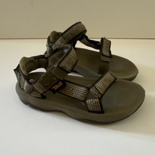 Teva Hurricane Green Hiking And Water Sandals Kids Size 11