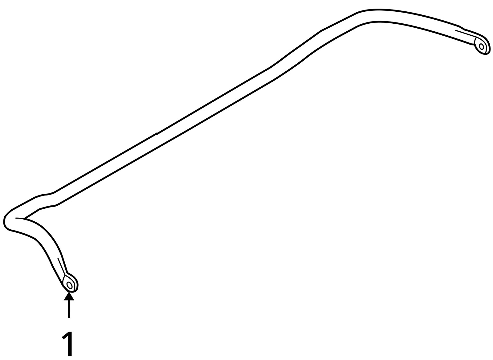 2014 Ford E250 Van RWD Front Stabilizer Bar OEM 175K Miles - LKQ419718229 thumbnail 5