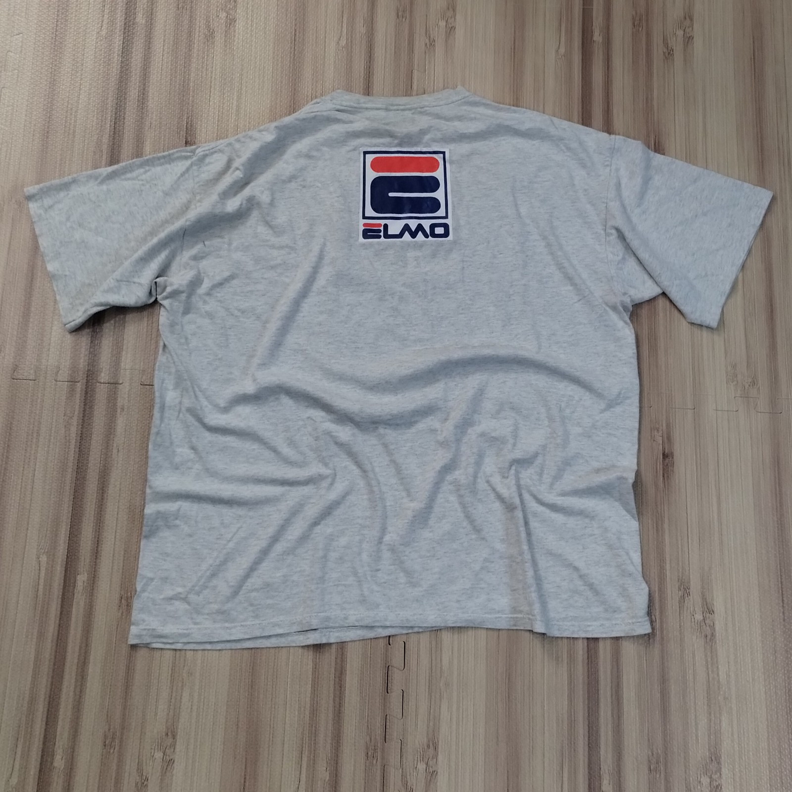 T shirt Elmo Vintage Rara Sesame Street Elmo Got Next Basketball Fila Logo XXL