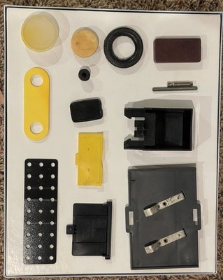 Vintage Lot Toy Battery Locks Backs And Other Various Parts