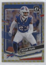 2023 Panini Donruss Optic Flex Prizm 85/149 Micah Hyde #23 1al3