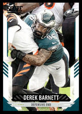2021 Panini Score Derek Barnett #75 Philadelphia Eagles NFL Football Base Set