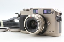 TOP MINT w/Hood Contax G1 Rangefinder Film Camera Biogon 28mm From JAPAN