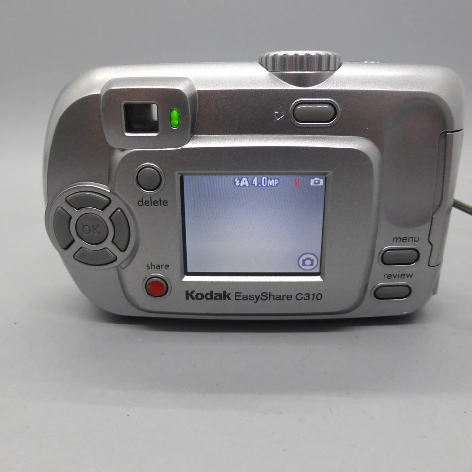 Kodak Digital Camera EasyShare C310 4.0MP Silver Tested - Image 3 of 4