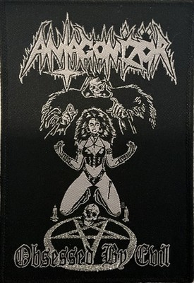 Antagonizor - Obsessed By Evil 3.5'' x 5'' Woven Patch [Thrash Metal]