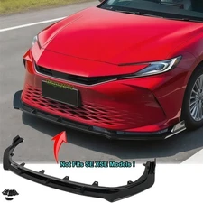FOR TOYOTA CAMRY LE XLE FRONT BUMPER SPLITTER LIP SPORTY GLOSS BLACK 2025 2026