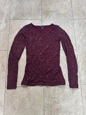 Amisu Damen Langarmshirt Shirt Größe S