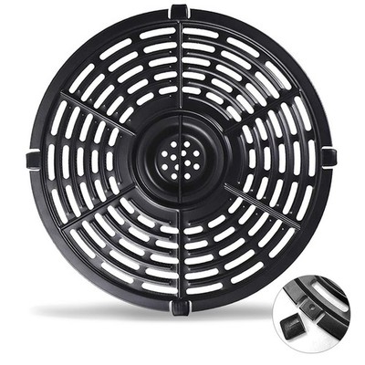 Air Fryer Grill Pan for Power XL 5QT fryer, 5 QT XL, Black 
