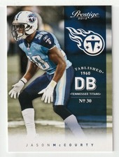 Jason McCourty RC - Titans (NFL Football Card) 2012 Panini Prestige # 195 - Mint