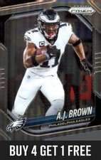 A.J. Brown 2025 Panini Prizm #253 Philadelphia Eagles