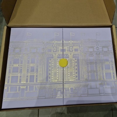Selfridges Schublade leer Adventskalender zum Nachfüllen DIY BOX XMAS CHRISTMAS LONDON