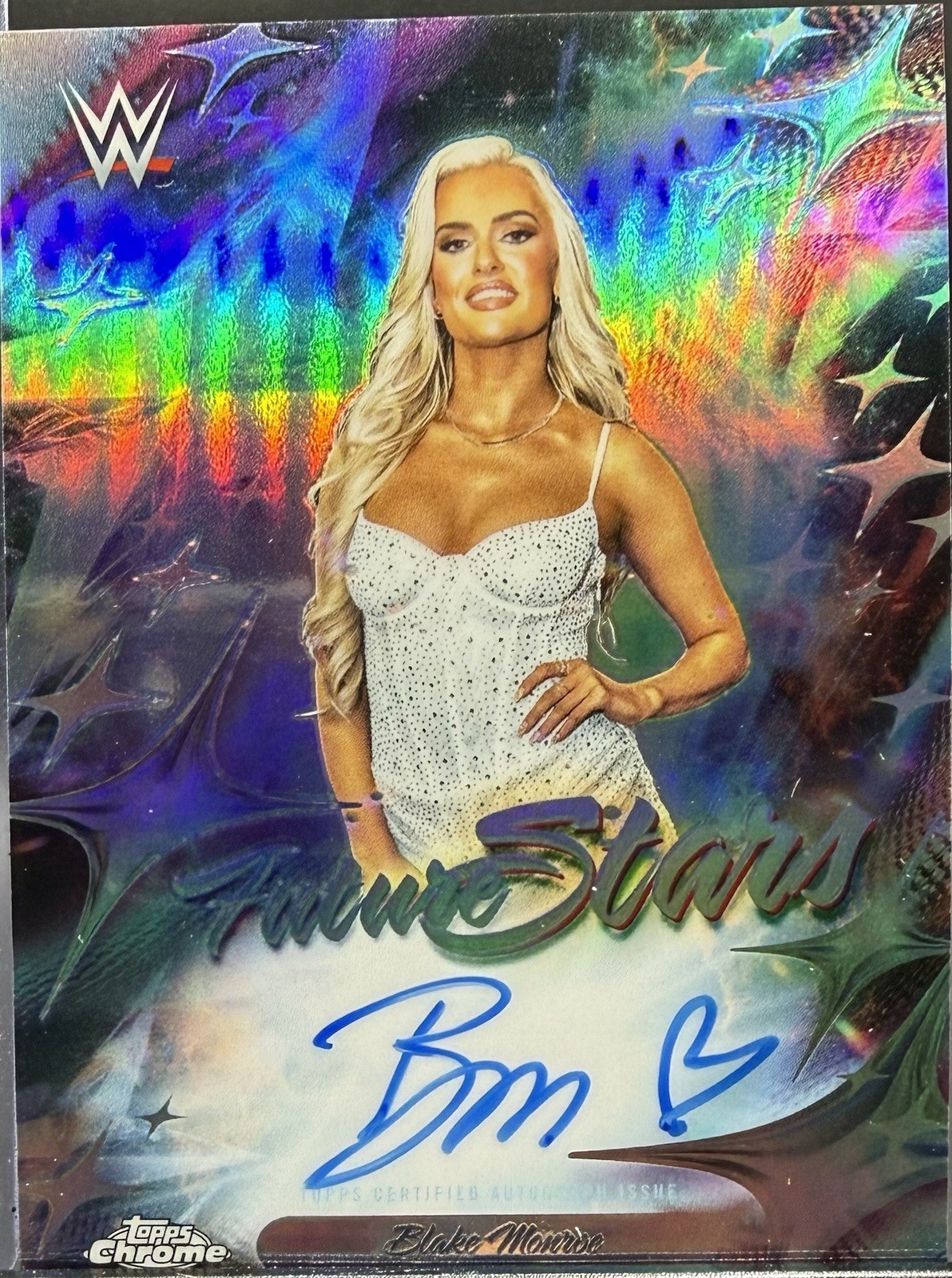 2026 Topps Chrome WWE Blake Monroe Future Stars Auto