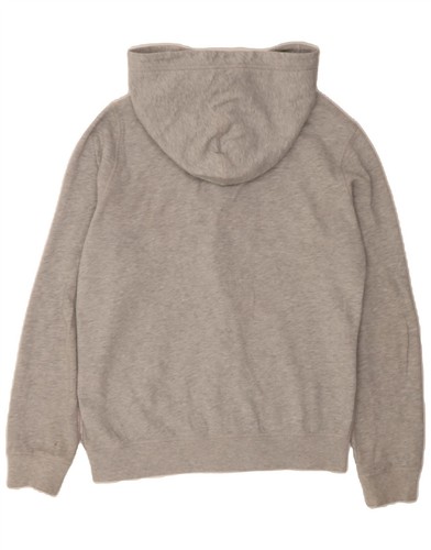 TOMMY HILFIGER Mens Graphic Zip Hoodie Sweater Medium Grey Cotton DB25 - Picture 2 of 3