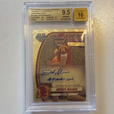 Marketplace image: Topps 2024 Bowman U Chrome Jayden Maiava PA-JMA SuperFractor 1/1 Auto RC BGS 9.5