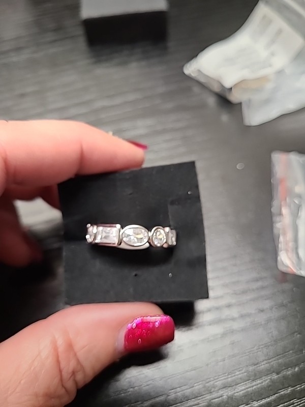 Bp Rg69140, Delicate Dreamer, Band, Sz7, Rhodium Plating 