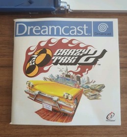 Crazy Taxi 2 for Sega Dreamcast PAL complete with manual