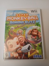 Super Monkey Ball Banana Blitz CIB W/ Manual - Wii