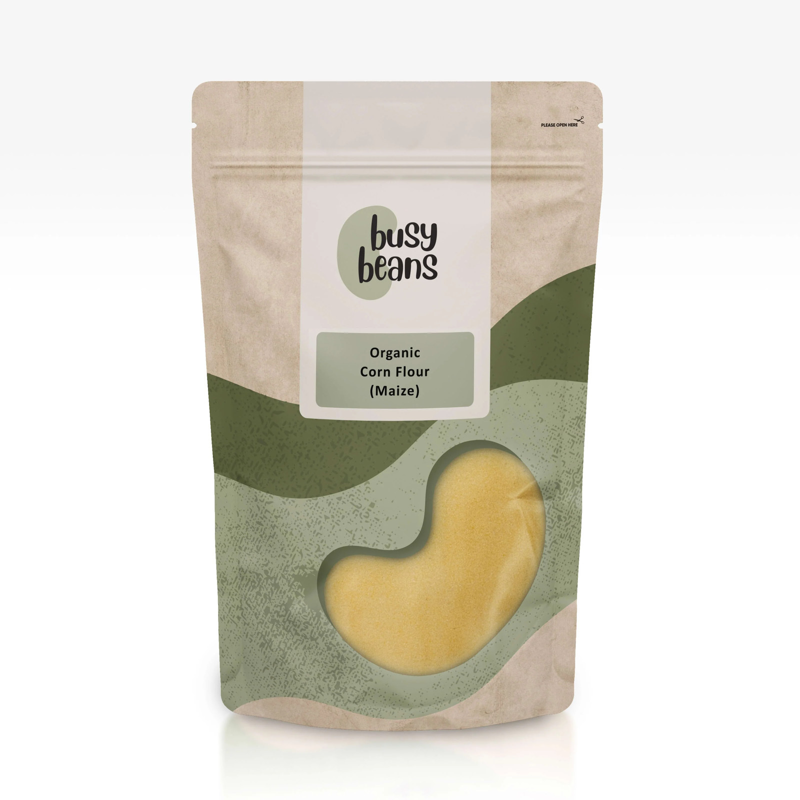 Organic Corn Flour (500g) | Maize Flour | Gluten-Free | Fine Ground