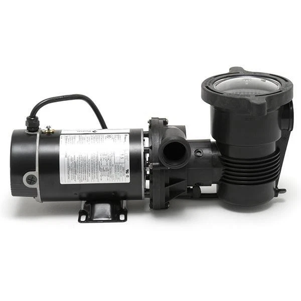 OptiFlo Horizontal Discharge 2HP Above Ground Pool Pump Dual Speed Motor with 3' - Image 4 of 4