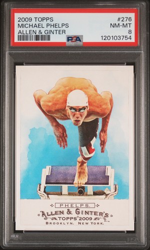 Michael Phelps #276 2009 Topps Allen & Ginter card