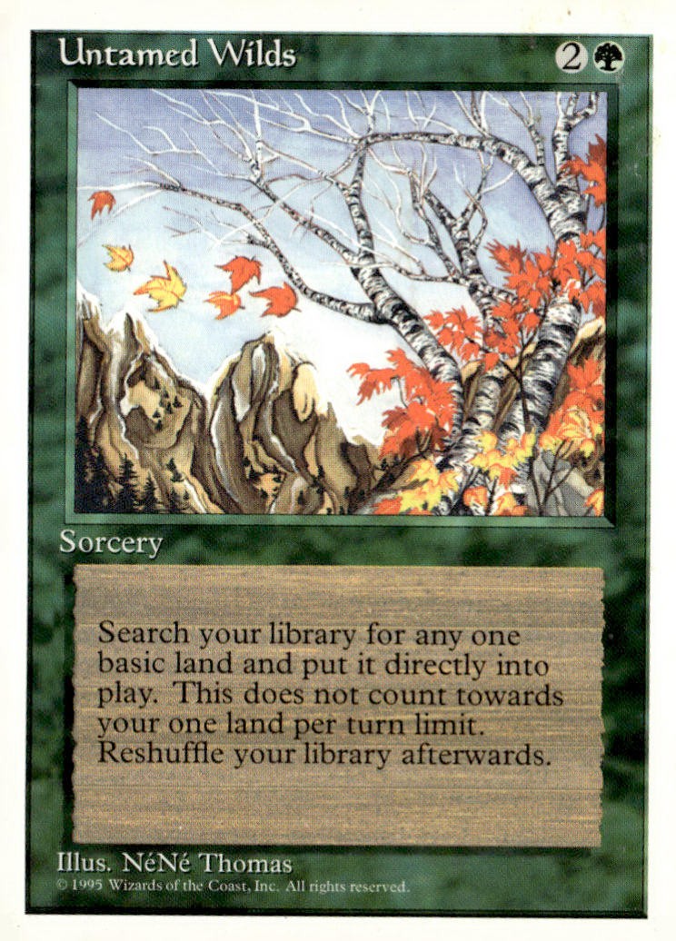Fourth Edition Untamed Wilds