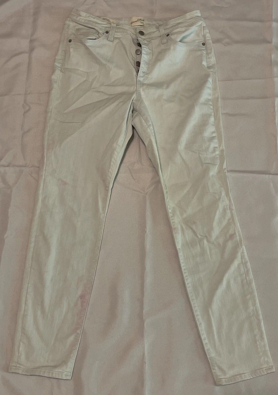 Universal Thread High Rise Skinny Stretch Button Fly Women's Size 12/31 Jeans