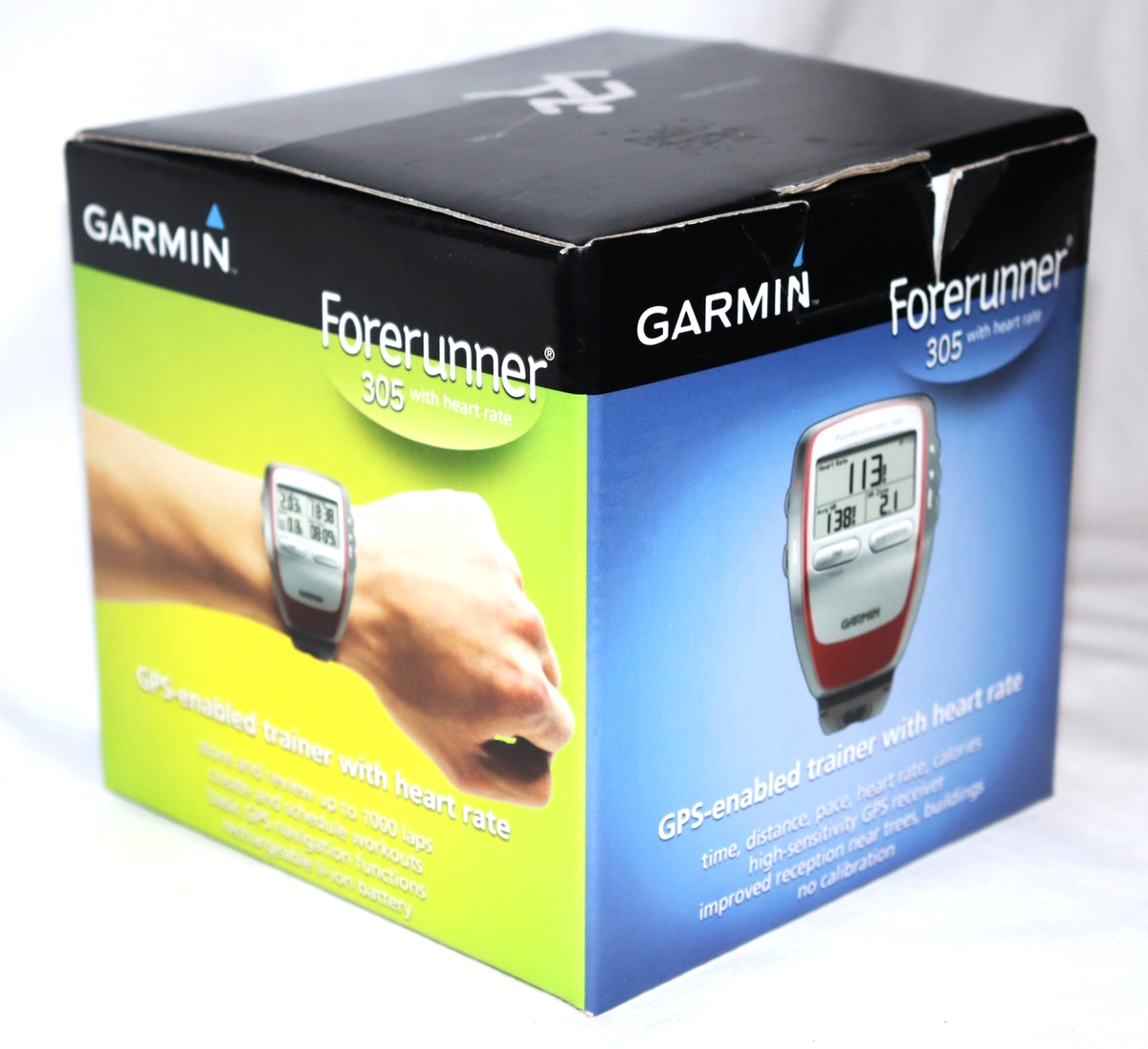 Garmin Forerunner 305 GPS Running Fitness Watch With Charger Works Fully Tested Review of Garmin Forerunner 305 | DC Rainmaker main image 3