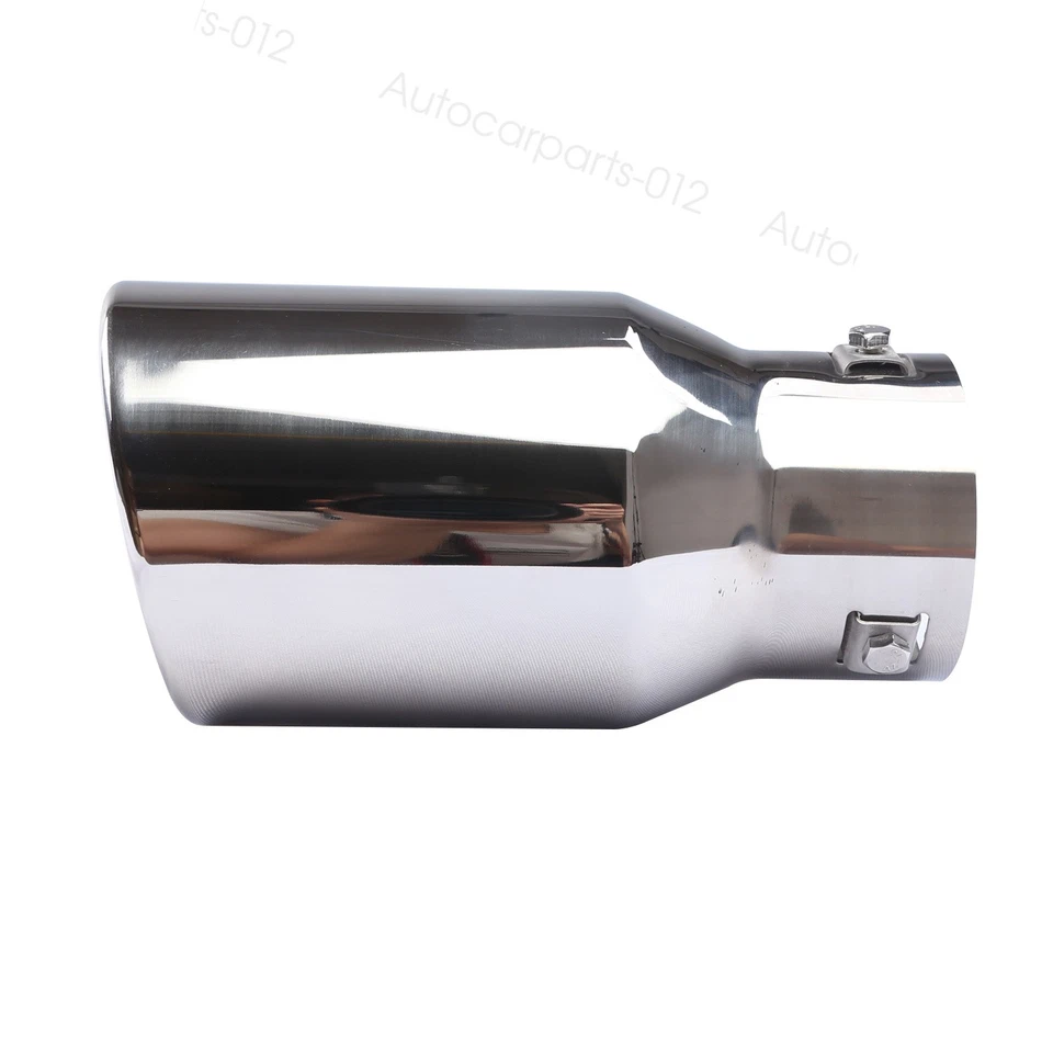 For Audi S3 S4 S5 Car Stainless Steel Rear Exhaust Pipe Tail Muffler Tip Foto 4 de 4