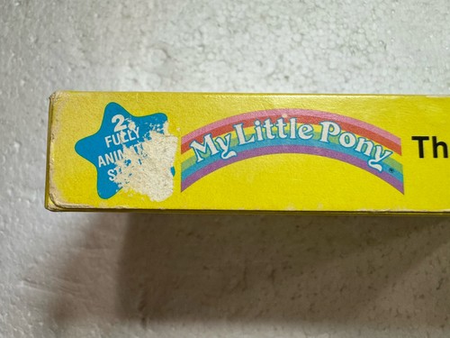 MLP My Little Pony VHS Golden Horseshoes Prince Ponies 1987 Golden Book - Picture 9 of 17