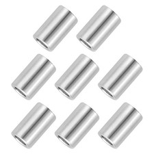 8Pcs 304 Stainless Steel Spacers, 8mm ID x 12mm OD x 16mmL for M8 Screws
