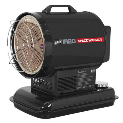 Sealey Infrarot Paraffin Petroleum & Diesel Raumheizung 20,5kW 230V Wärmer IR20