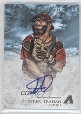 2013 Bowman Inception Prospect Auto Blue 48/75 Stryker Trahan #PA-ST Auto 1u6