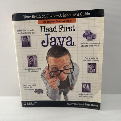 Head First Java by Kathy Sierra, Bert Bates (Paperback Book) Reference