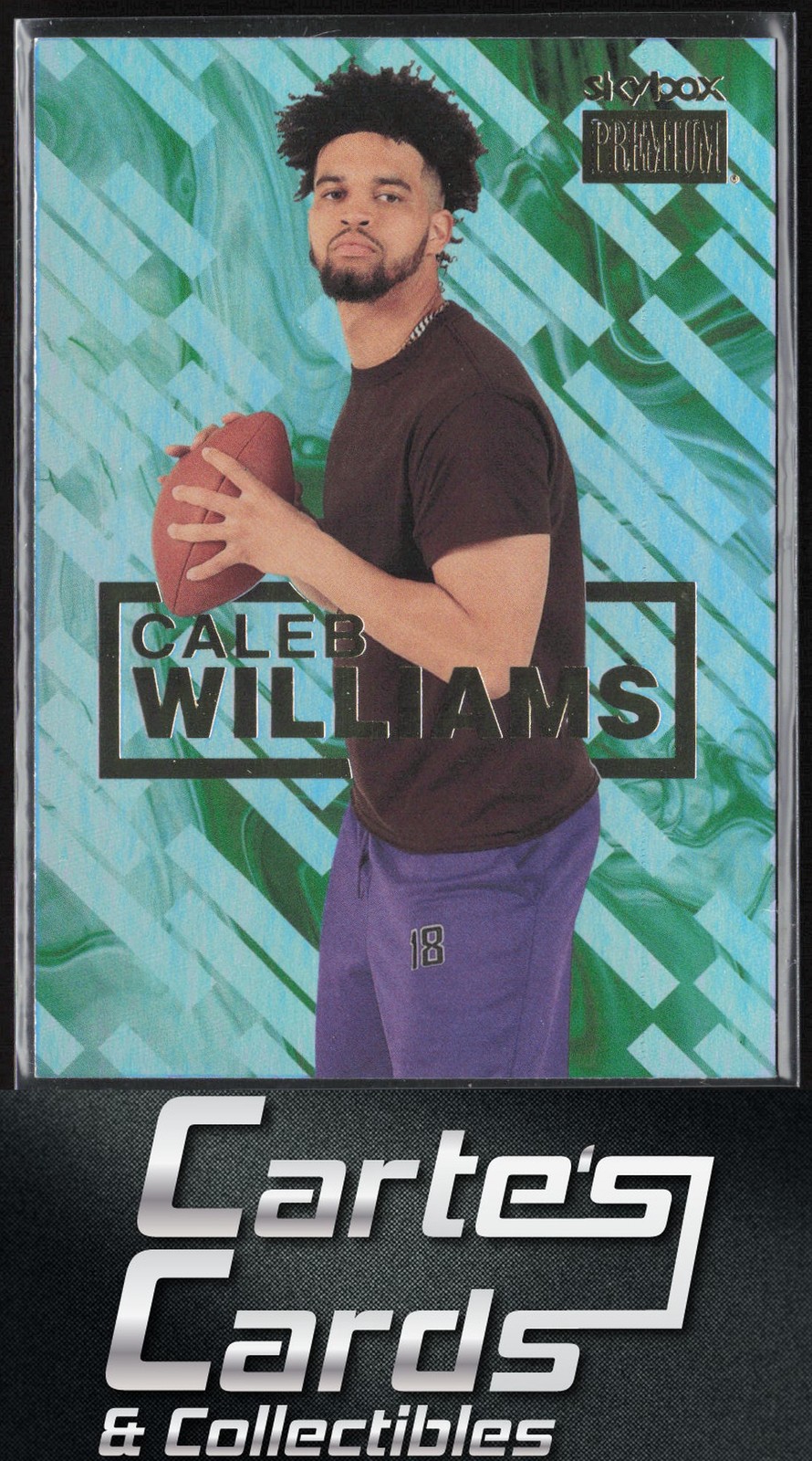 Caleb Williams 2023 SkyBox Metal Universe Champions #S-3 SkyBox Premium USC