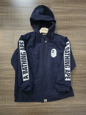 A Bathing Ape BAPE Kids Baby Milo Jacket Toddler Sz 120 / 4T-5T Blue