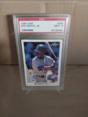 1990 Leaf Ken Griffey Jr PSA 9 #245 Seattle Mariners