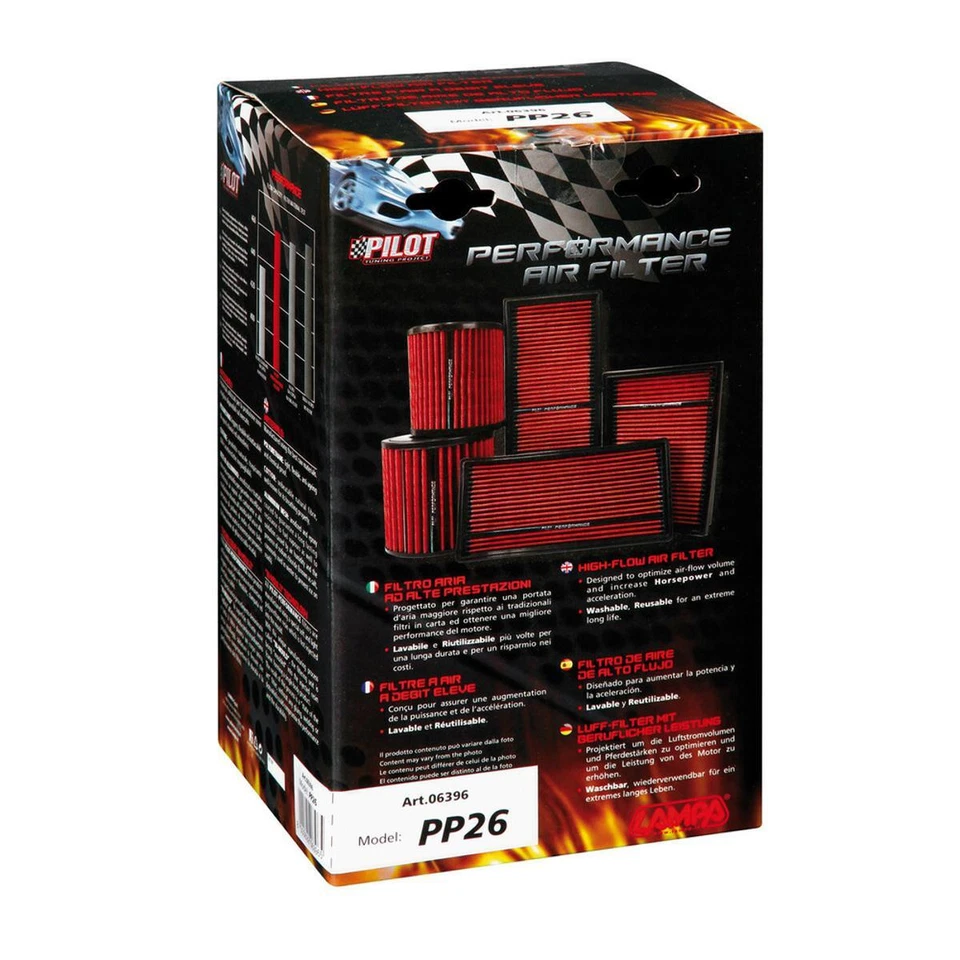 Pilot Filtro Aria PP26 compatibile con per Yamaha per per Honda per per Suzuki Foto 2 de 2