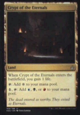 Crypt of the Eternals - Hour of Devastation: #169, Magic: The Gathering Nm R156