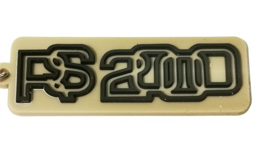 Llavero con logotipo de Ford MK2 Escort Rs 2000 beige Córdoba - Imagen 2 de 3