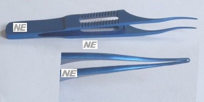 Titanium Piers E Hoskin Type Forcep Colibri Beaked Fine PierseTtips 0.8 mm wide