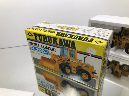 ? MADE IN JAPAN FURUKAWA FL-200-I WHEEL LOADER -1:45 extr rare- GOOD IN BOX - Imagen 5 de 11