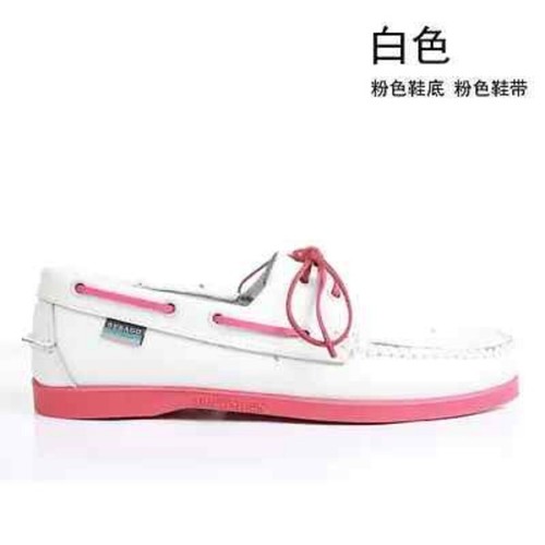 Scarpe da barca casual da uomo in pelle mocassini guida moda scarpe fatte a mano stringate - Foto 13 di 40