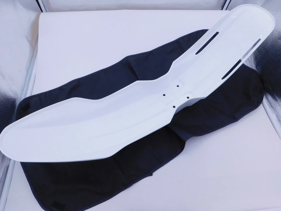 NUEVO GUARDABARROS DELANTERO BLANCO OEM SUZUKI DRZ400S SM 2008-2023 53111-29FA0-30H Foto 3 de 4