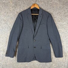 J.Crew Blazer Mens 38R Ludlow Cotton Blend Gray Sport Coat Jacket