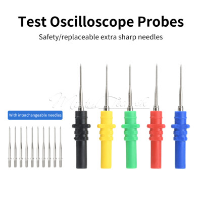 15pcs Automotive Diagnostic Test Probes Oscilloscope Probe Pins Set Repair Tool
