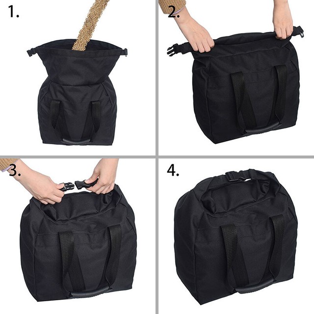 strongman sandbag training