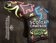 Scotty Cameron Neon Junk Yard Dog Blade Putter Headcover Scotty Custom Shop New